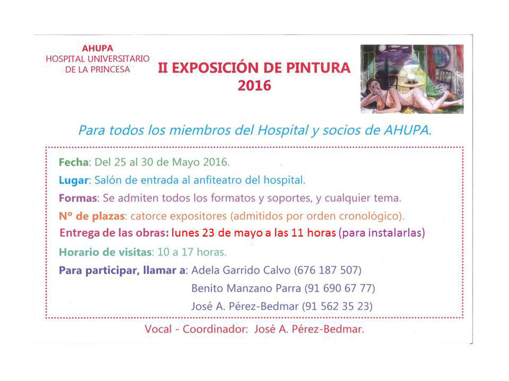 II Exposición de Pintura 2016